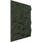 Ekena Millwork 19 5/8in. W x 19 5/8in. H Leto EnduraWall Decorative 3D Wall Panel Covers 2.67 Sq. Ft. WP20X20LTGHC - alternate 3